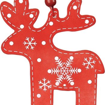 Pvc Κρεμαστό Χριστουγεννιάτικο Στολίδι 11cm