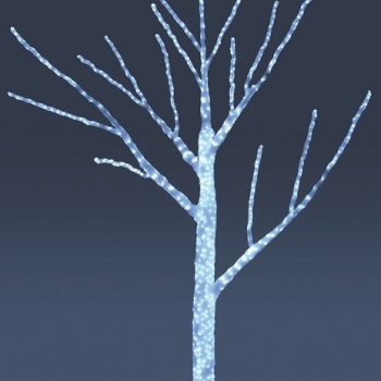Led Φωτιζόμενο Δέντρο Με 1108 Led Με Λευκό Φωτισμό,300(Η) x 200cm