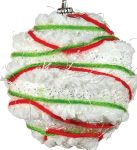 Πράσινη Χριστουγεννιάτικη Μπάλα 10cm,Σέτ/6