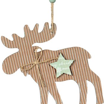 Pvc Κρεμαστό Χριστουγεννιάτικο Στολίδι 16 x 16(h) cm