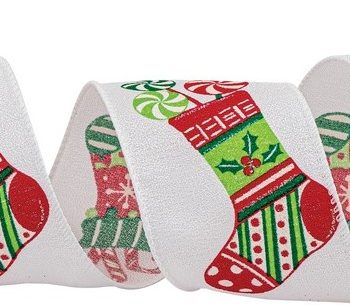 Χριστουγεννιάτικη Κορδέλα 8,50 Μέτρων (9 Yards)