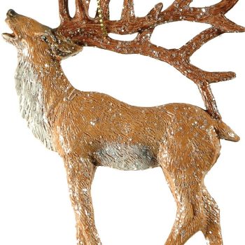 Κρεμαστό Χριστουγεννιάτικο Στολίδι 12 x 10(h)cm ,2 Σχέδια