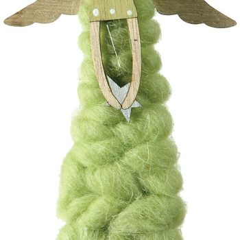 Ξύλινο Κρεμαστό Χριστουγεννιάτικο Στολίδι 9 x 14(h)cm