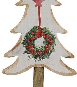 Ξύλινο Επιτραπέζιο Δέντρο 17 x 40(h)cm