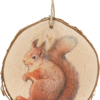 Ξύλινο Κρεμαστό Χριστουγεννιάτικο Στολίδι 9 x 11(h)cm