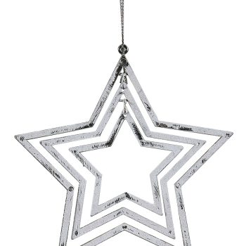 Pvc Κρεμαστό Χριστουγεννιάτικο Στολίδι 12 x 12(h)cm