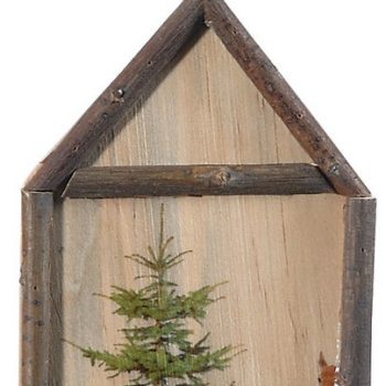 Ξύλινο Κρεμαστό Χριστουγεννιάτικο Στολίδι 1 x 8 x 13(h)cm