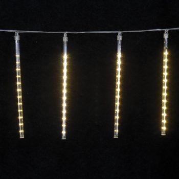 192Led Επεκτεινόμενη Κουρτίνα Με 8 Tube Με Ηλιακό Πάνελ Προγραμμάτων ,Χρονοδιακόπτη Και Ντίμερ ,230 x 30(h)cm