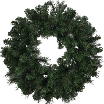 Πράσινο Mix Pvc Χριστουγεννιάτικο Στεφάνι Ø 75cm