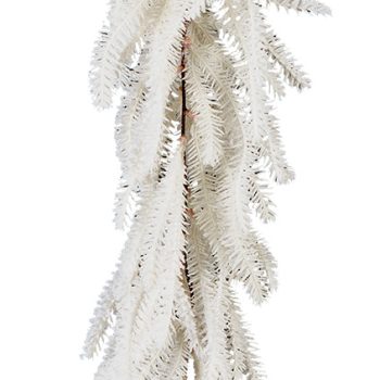 Χριστουγεννιάτικη Γιρλάντα Λευκή 180cm