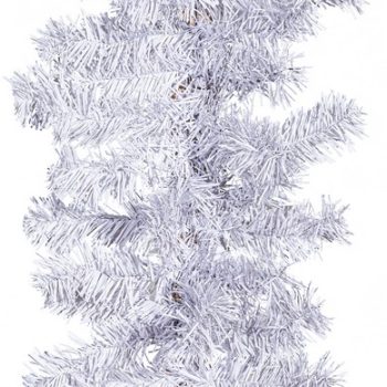 Λευκή Χριστουγεννιάτικη Γιρλάντα Με 240 Κλαδιά Φ35 x 270cm