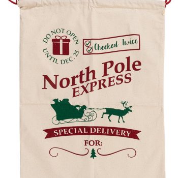 Πάνινος Χριστουγεννιάτικος Σάκος 50 x 70(h)cm