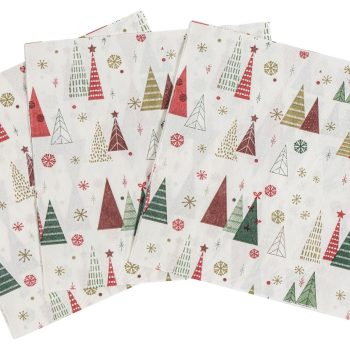 Χαρτοπετσέτες Σέτ 20 Τεμαχίων Με Χριστουγεννιάτικες Φιγούρες 16,5 x 16,5cm