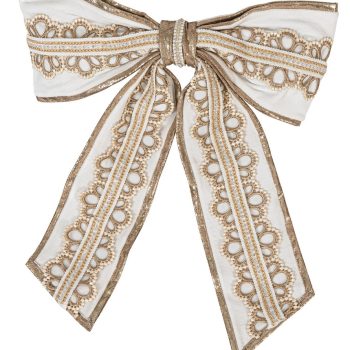 Χρυσός Χριστουγεννιάτικος Φιόγκος 45cm