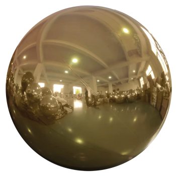 Χρυσή Φουσκωτή Διακοσμητική Χριστουγεννιάτικη Μπάλα 180cm