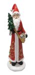 Πήλινος Διακοσμητικός Άγιος Βασίλης 35(h)cm