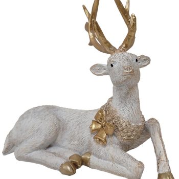 Πήλινο Διακοσμητικό Ελάφι 19,5(h)cm
