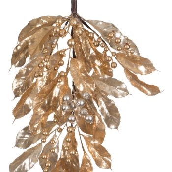 Χριστουγεννιάτικο Κλαδί Δάκρυ Με Γκι 70cm