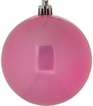 Πλαστική Περλέ Χριστουγεννιάτικη Μπάλα 10cm,Σέτ/4