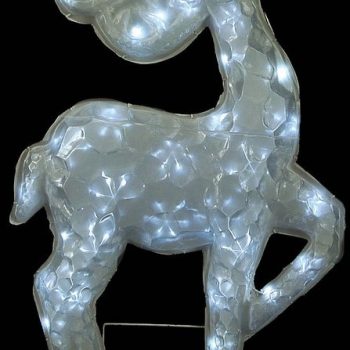 Led Pvc Φωτιζόμενο Ελάφι,90(Η) X 58cm