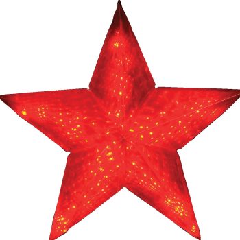 Pvc Κρεμαστό Χριστουγεννιάτικο Αστέρι 60cm