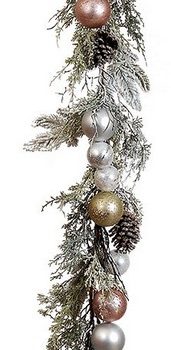 Στολισμένη Χριστουγεννιάτικη Γιρλάντα 150 x 20cm