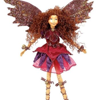 Κεραμικό Χριστουγεννιάτικο Στολίδι Νεράιδα 35 x 8 x 35cm