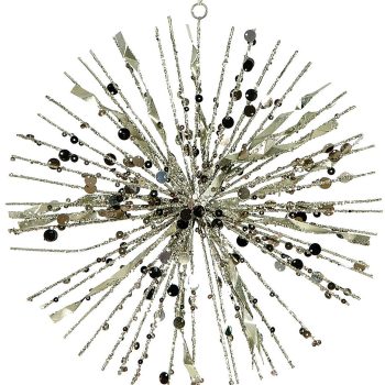 Κρεμαστό Μεταλλικό Χριστουγεννιάτικο Στολίδι 30cm