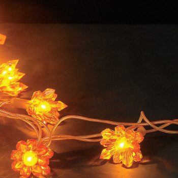 50 Λαμπάκια Με Ακρυλικά Σχέδια Και 8 Πρόγραμματα, Απόστασης 9 Μέτρων