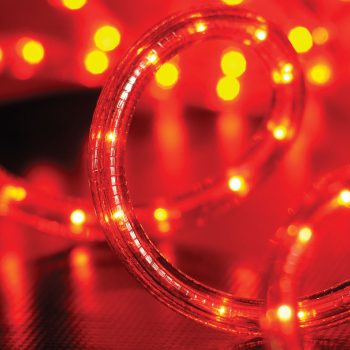 Gs Κόκκινος Φωτοσωλήνας Ip20 Με Πρόγραμμα ,20 Μέτρα ,Ø13mm - 3w