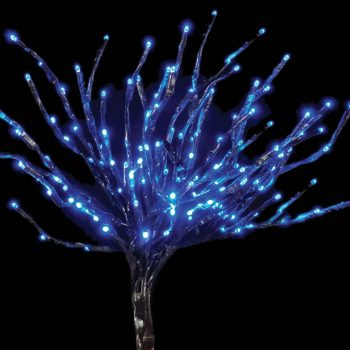 Led Φωτιζόμενο Κλαδί Με Λευκό (Του Πάγου) Φωτισμό, 60cm