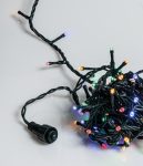 100Led Επεκτεινόμενα Λαμπάκια Για Εσωτερική Χρήση Με Πράσινο Καλώδιο/Πολύχρωμο Λαμπάκι (5cm Απόσταση) 5 Μέτρα