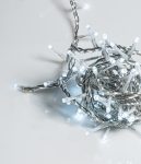 100Led Λαμπάκια Με Πρόγραμμα Για Εσωτερική Χρήση ,Διάφανο Καλώδιο/Λευκό Λαμπάκι (5cm Απόσταση) 5 Μέτρα (Kelvin: 6.000 - 10.000)