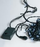 100Led Λαμπάκια Με Επέκταση Και 8 Προγράμματα Για Εσωτερική Χρήση ,Πράσινο Καλώδιο/Λευκό Λαμπάκι , (5cm Απόσταση) 5 Μέτρα (Kelvin: 6.000 - 10.000)