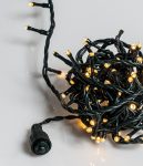 35Led Επεκτεινόμενα Λαμπάκια Για Εσωτερική Χρήση Με Πράσινο Καλώδιο/Θερμό Λαμπάκι (5cm Απόσταση) 1,75 Μέτρα (Kelvin: 2.500 - 3.000)