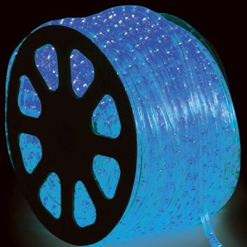 100 Μέτρα Led Φωτοσωλήνας Με Μπλέ Φωτισμό ,Ø12mm-2w,IP44