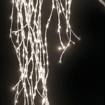 400Led Flasher Φωτιζόμενο Διακοσμητικό Κλαδί Τοίχου Με Λευκό Φωτισμό Και Μετασχηματιστή Ip44,120cm