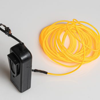 Φωτάκια El Wire Με Θερμό Φωτισμό Μπαταρίας (ΑΑ) Με Πρόγραμμα , 5 Μέτρα