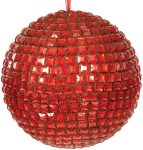 Πλαστική Χριστουγεννιάτικη Μπάλα Διακόσμησης 20cm