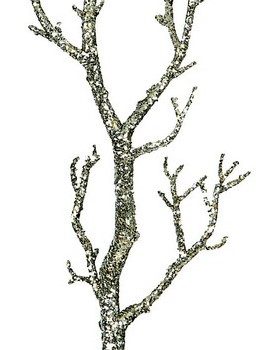 Χριστουγεννιάτικο Διακοσμητικό Ξερόκλαδο Με Γκλίτερ 45cm