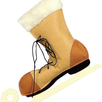 Χριστουγεννιάτικη Διακοσμητική Μπότα 29cm