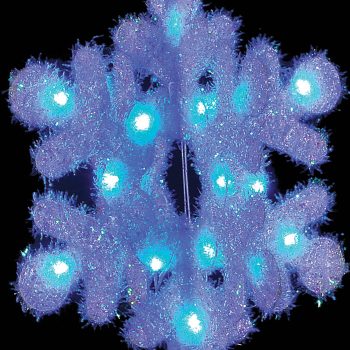 Φωτιζόμενη Νυφάδα Led Μπαταρίας 52cm