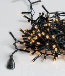 300Led Λαμπάκια All Flasher Με Επέκταση Και Μετασχηματιστή Ip44 ,Πράσινο Καλώδιο/Θερμό Λαμπάκι , (5cm Απόσταση) 15 Μέτρα (Kelvin: 2.500 - 3.000)