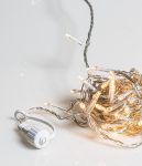 300Led Λαμπάκια All Flasher Με Επέκταση Και Μετασχηματιστή Ip44 ,Διάφανο Καλώδιο/Θερμό Λαμπάκι ,(5cm Απόσταση) 15 Μέτρα (Kelvin: 2.500 - 3.000)