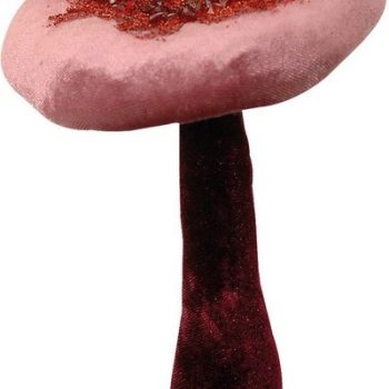 Κρεμαστό Χριστουγεννιάτικο Μανιτάρι 12 x 12 x 17(h)cm