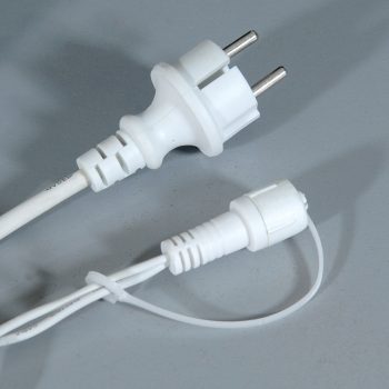 102 Led Συμμετρική Κουρτίνα Rubber Με Επέκταση Ip44 100 x 200(H)cm,Λευκό Καλώδιο/Θερμό Λαμπάκι (Kelvin: 2.500 - 3.000)