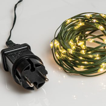 200Led Λαμπάκια Copper Θερμού Φωτισμού Με Μετασχηματιστή Και Πρόγραμμα,(7,5cm Απόσταση) 20 Μέτρα (Kelvin: 2.500 - 3.000)