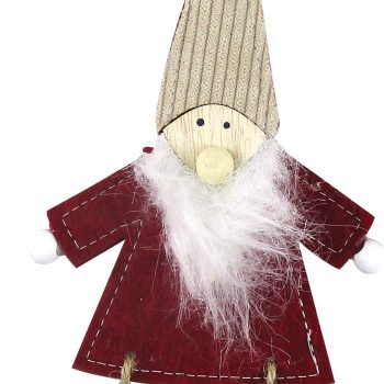 Πάνινο Κρεμαστό Χριστουγεννιάτικο Στολίδι 11 x 24(h)cm