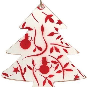 Ακρυλικό Κρεμαστό Χριστουγεννιάτικο Στολίδι 10cm