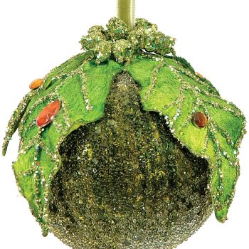 Πλαστική Χριστουγεννιάτικη Μπάλα 9cm